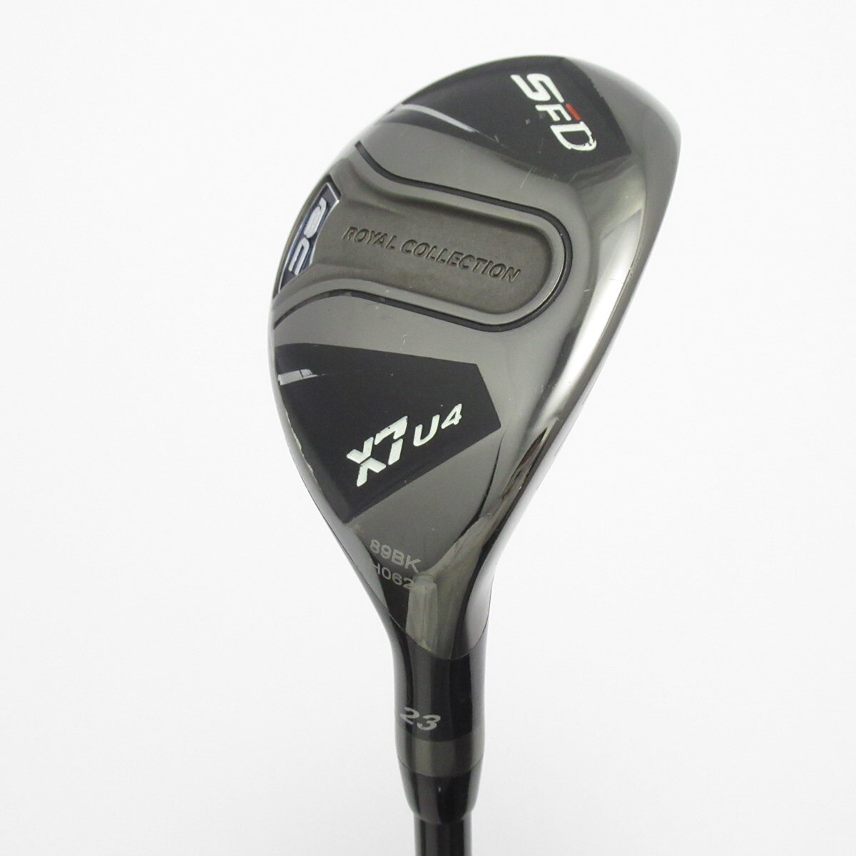 ロイヤルコレクション SFD X7 BLACK 1番ユーティリティ 15.5° 中古】SFD X7 BLACK ユーティリティ FUBUKI MU58 23 R D