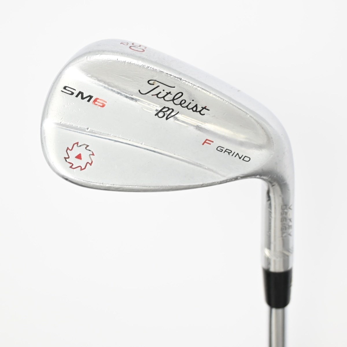 タイトリスト　ボーケイデザイン　SM6 F GRIND 50度　シャフトS 中古】Vokey SM6 ツアークローム F GRIND ウェッジ スチールシャフト