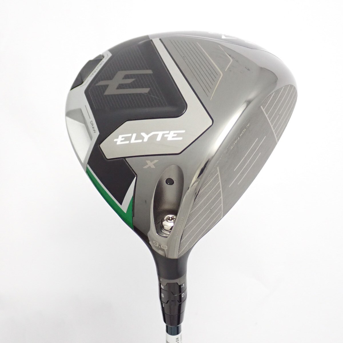 エリート ドライバー 9.0° ベンタスグリーン5-S 中古】エリート X ドライバー VENTUS GREEN 5 for Callaway 9