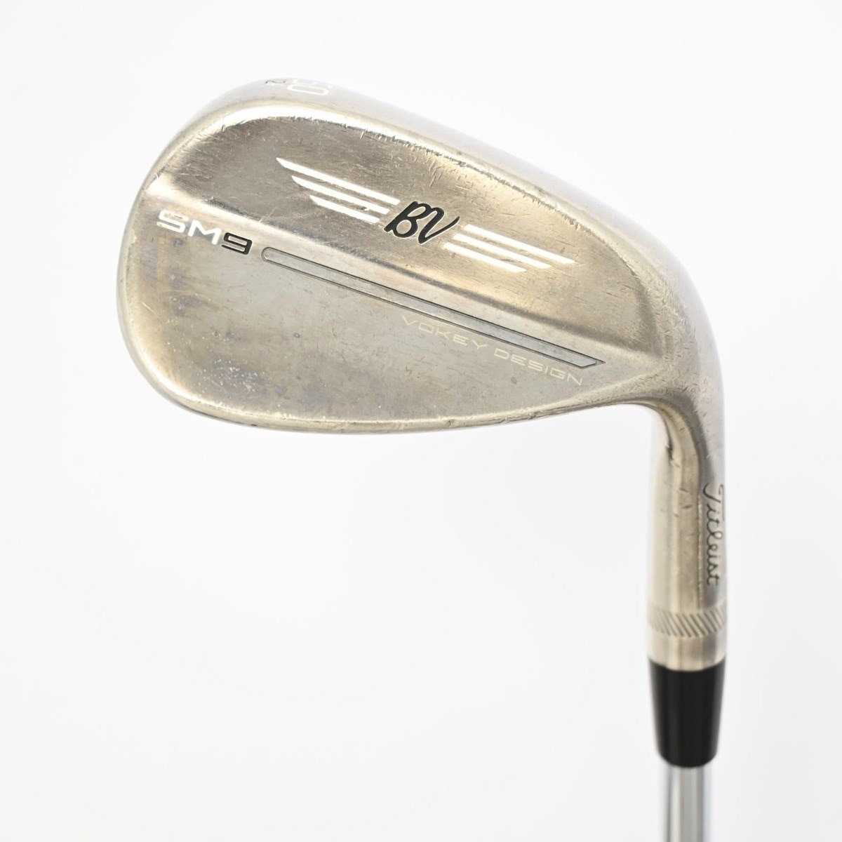 【中古】タイトリスト　ボーケイ　vokey SM9 ウエッジ 62° 中古】Vokey SM9 TOUR CHROME ウェッジ スチールシャフト 56-10