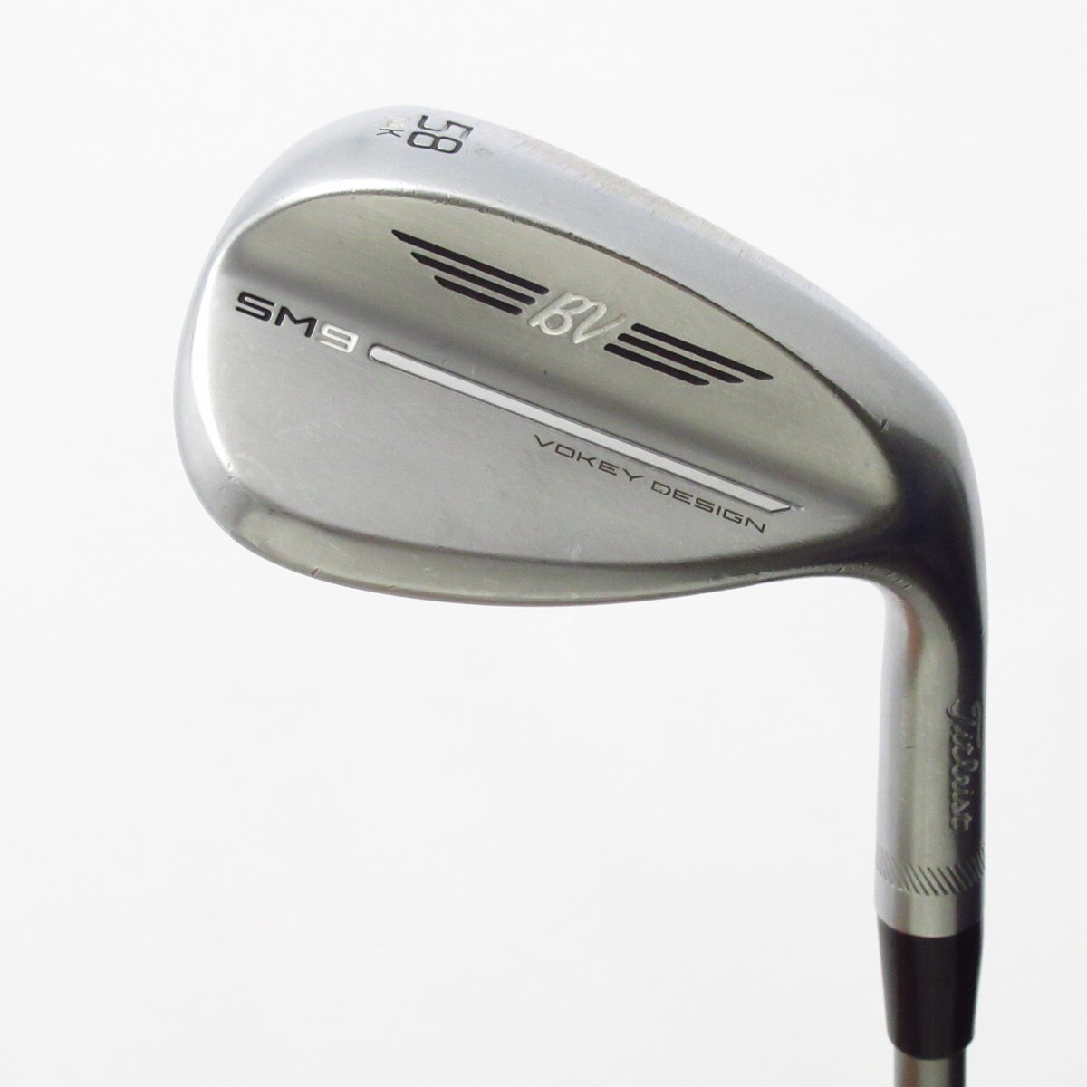 【中古ゴルフクラブ】タイトリスト　Vokey　Vokey SM9 TOUR CHROME ウェッジ 3D055　シャフト：3D055 中古】Vokey SM9 TOUR CHROME ウェッジ 3D055 58-14 設定無 D(ウェッジ