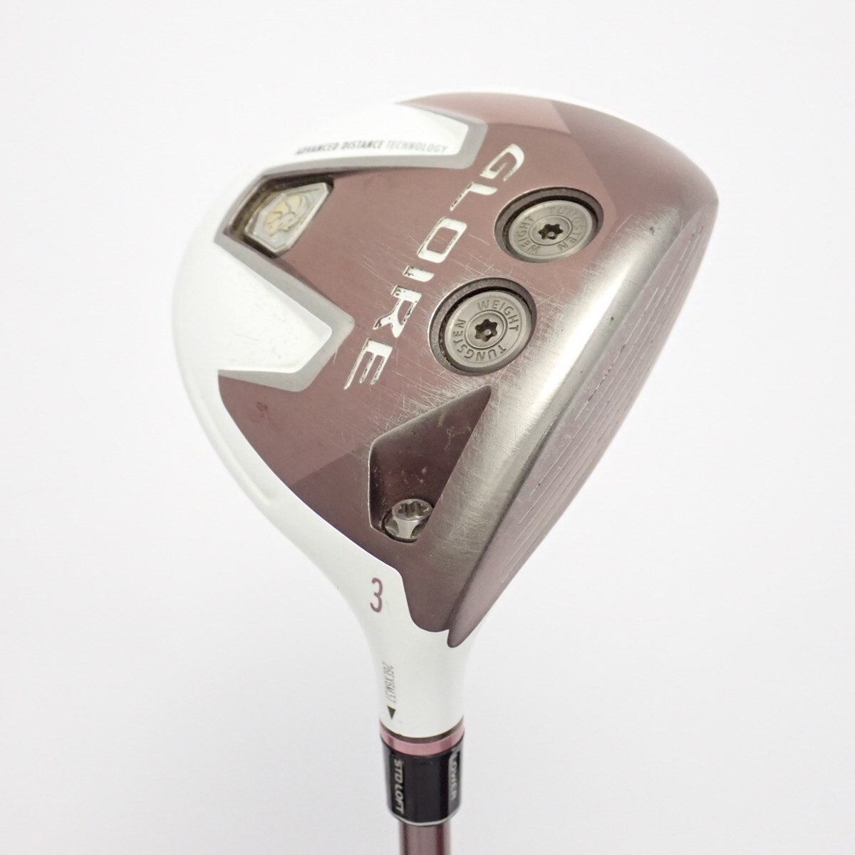 テーラーメイド　グローレＦ フェアウェイウッド3W、5W+4UTの 3本セット テーラーメイド グローレ F フェアウェイウッド（2014年）の試打