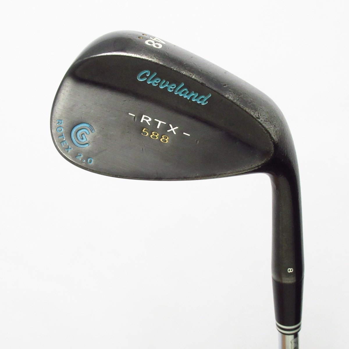 中古】588 RTX 2.0 BLACK SATIN ウェッジ スチールシャフト 48