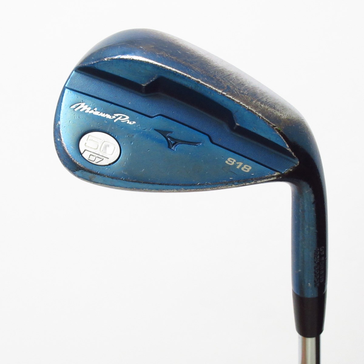 中古】MizunoPro S18 BLUE ウェッジ スチールシャフト 50-07