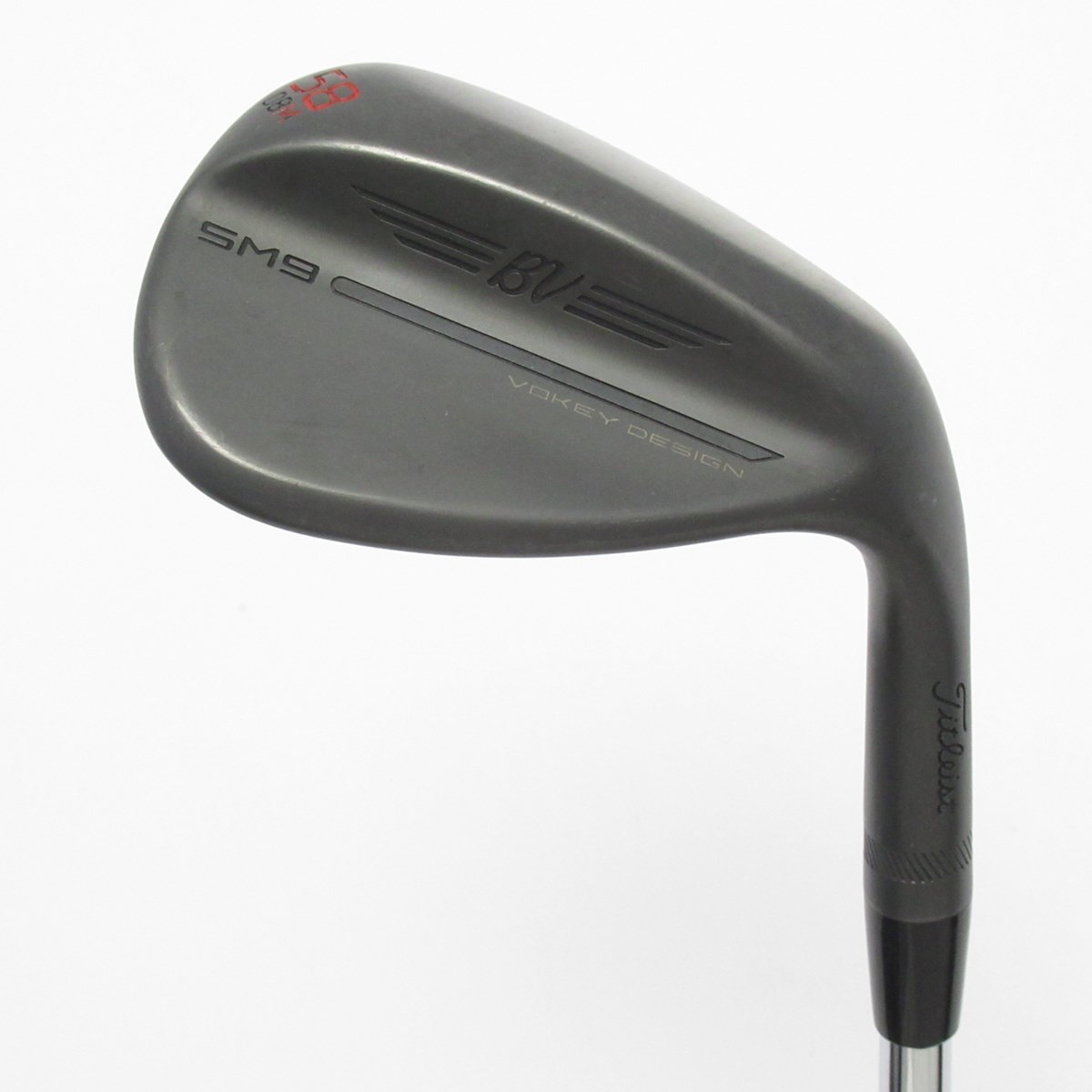 タイトリスト VOKEY SM9 58°/08°M ウェッジ 右用 中古 中古】Vokey SM9 JET BLACK ウェッジ Dynamic Gold 58-08 WEDGE