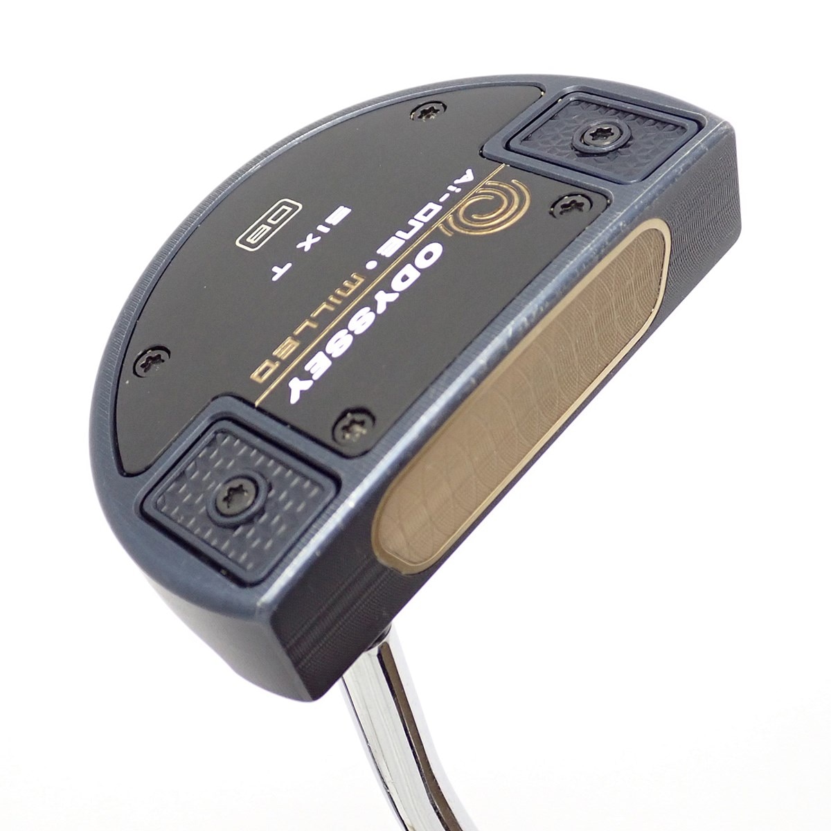 【中古ゴルフクラブ】オデッセイ　AI-ONE MILLED　Ai-ONE MILLED SIX T DB パター スチールシャフト　シャフト：スチールシャフト 中古】Ai-ONE MILLED SIX T DB パター スチールシャフト 計測項目外