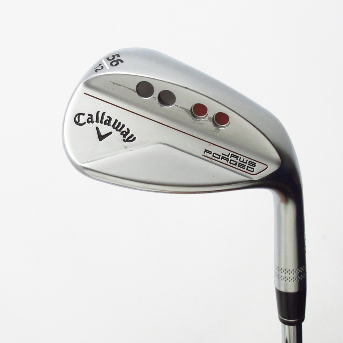 中古】JAWS FORGED クロムメッキ仕上げ ウェッジ Dynamic Gold MID 115