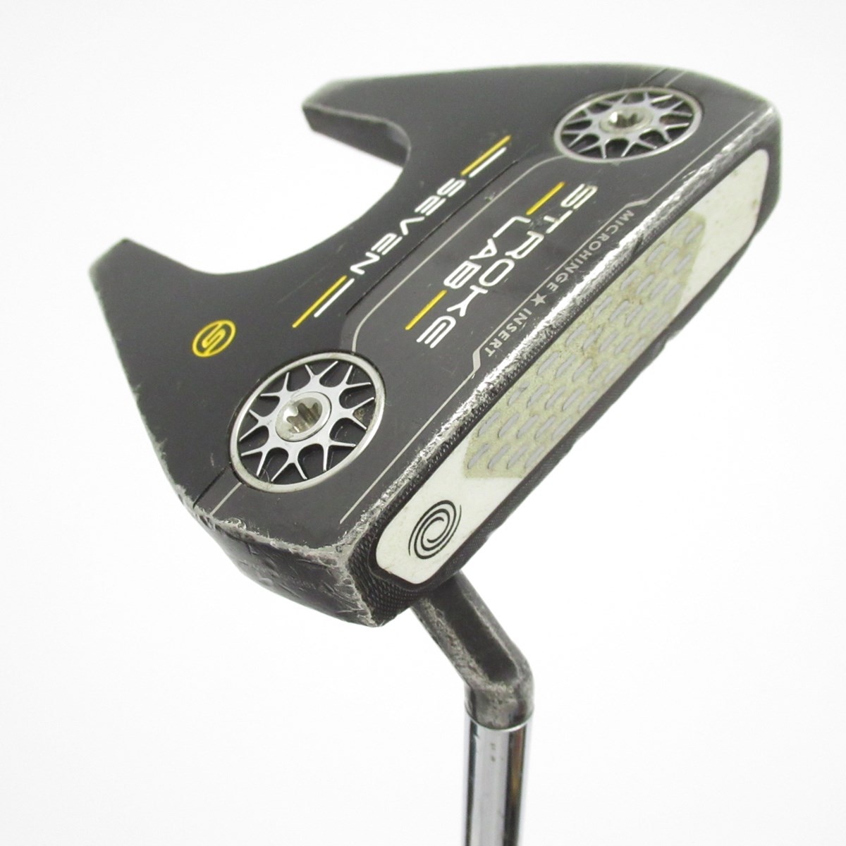 中古】ストロークラボ BLACK SEVEN S パター カーボンスチール複合