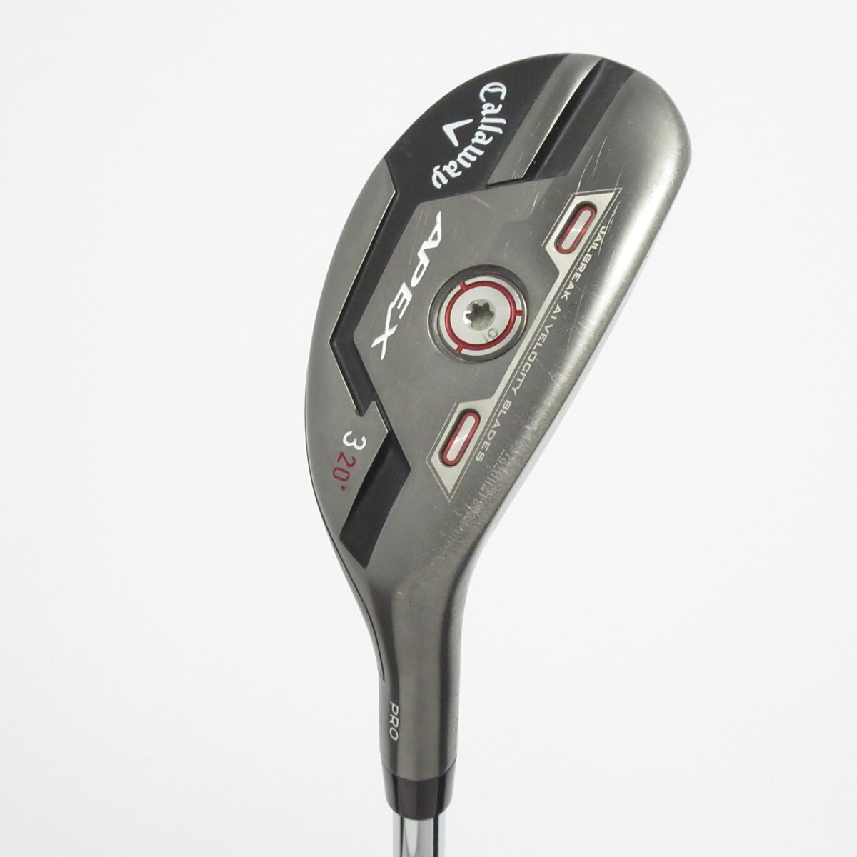 新品未使用！キャロウェイAPEX PRO 3番ユーティリティ NSPRO S ユーティリティ APEX UT IRON UTILITY 20.0°《N.S.PRO MODUS3 TOUR 105