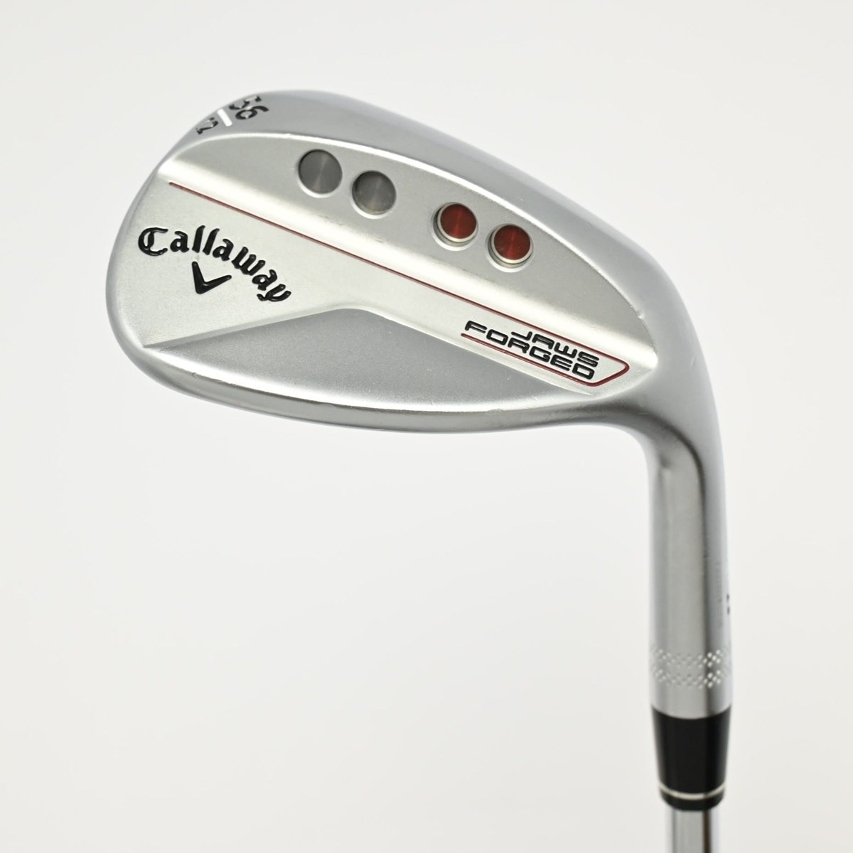 中古】JAWS FORGED クロムメッキ仕上げ ウェッジ Dynamic Gold