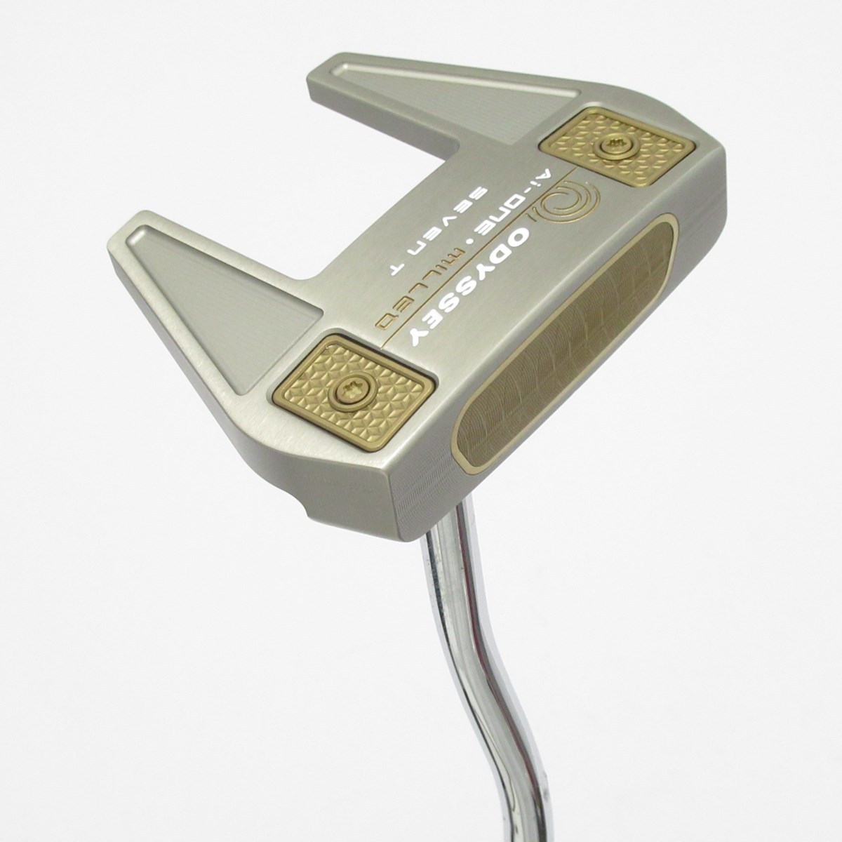 中古】Ai-ONE MILLED SILVER SEVEN T DB パター スチール