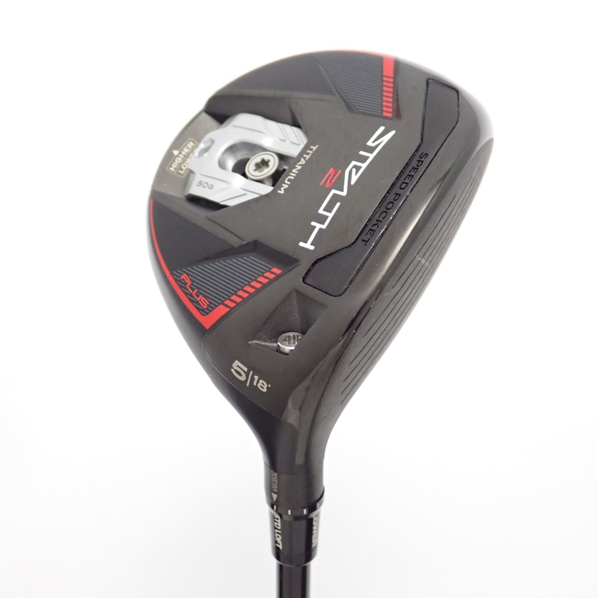ステルス２プラス 5W 純正カスタムCQ6X 中古】ステルス2 PLUS フェアウェイウッド Tour AD CQ-6 18 S C