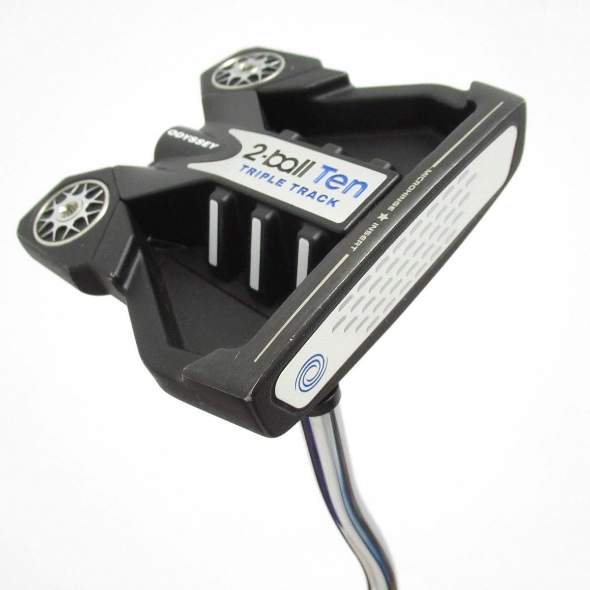 【中古】ODYSSEY 2-ball Ten Triple Track パター 中古】2-BALL TEN トリプルトラック パター カーボンスチール複合