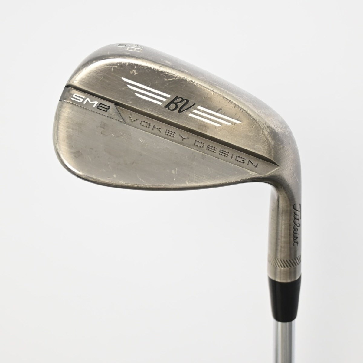 中古】ボーケイデザイン SM8 ブラッシュドスチール ウェッジ