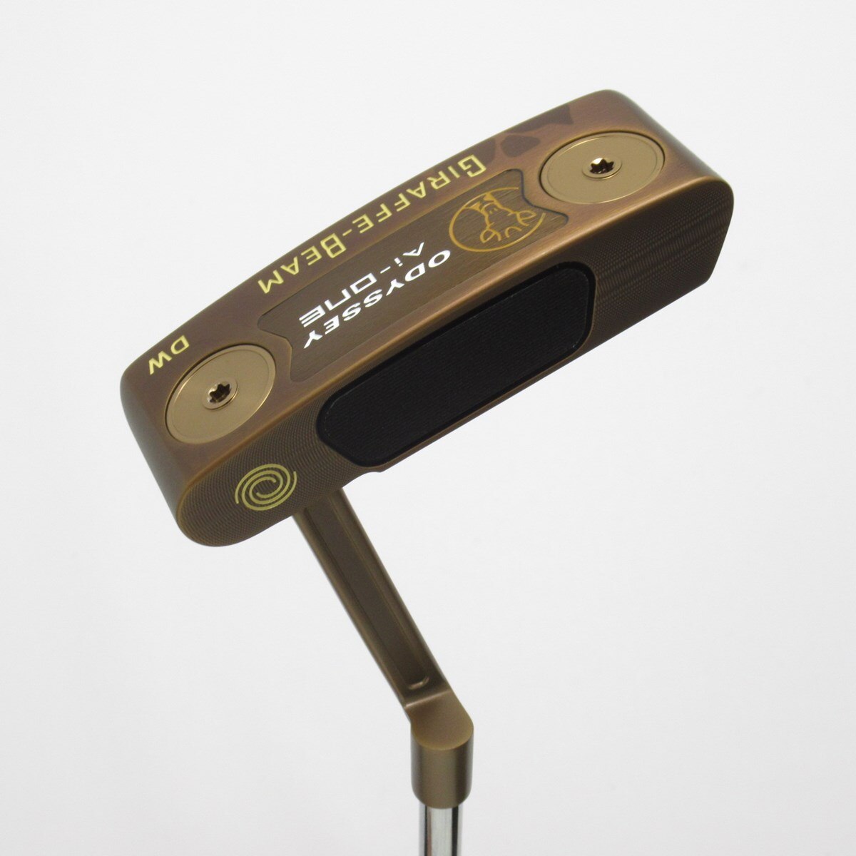 中古】Ai-ONE GIRAFFE-BEAM DW パター スチールシャフト 計測