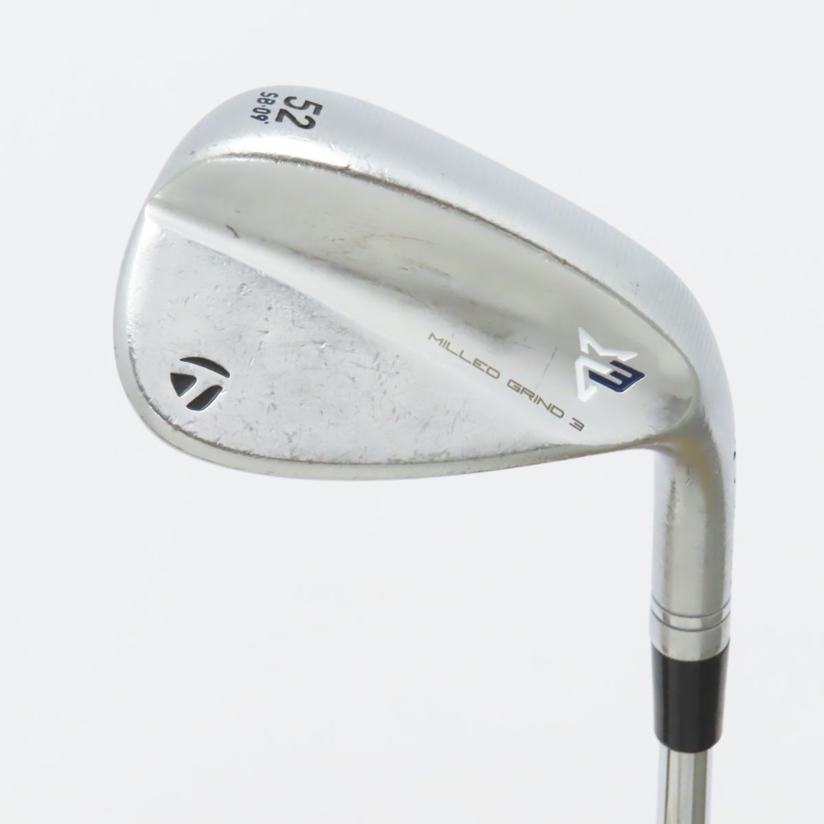 ミルドグラインド ウェッジ　52° 中古】ミルドグラインド ウェッジ スチールシャフト 52-09 判別