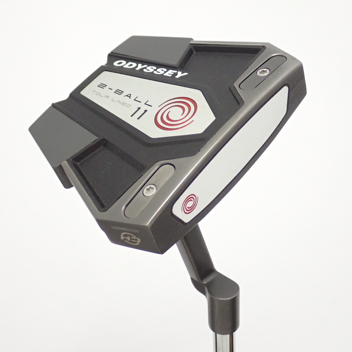 ODYSSEY 2-BALL ELEVENパター　クランクネック 中古】2-BALL ELEVEN ツアーライン クランクネック パター