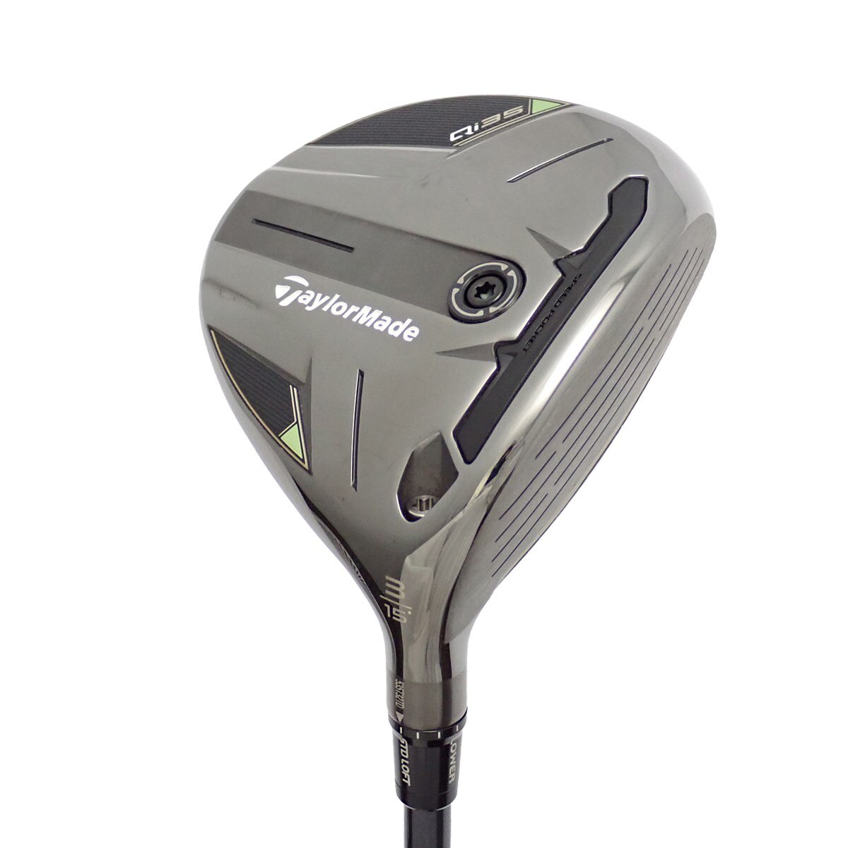新品 QI35 MAX15.5 フェアウェイウッド 3W ヘッド単品 テーラーメイド Qi35フェアウェイウッド3W ヘッドのみ 美品