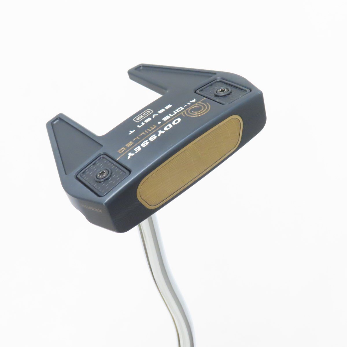 中古】Ai-ONE MILLED SEVEN T DB パター スチールシャフト 計測