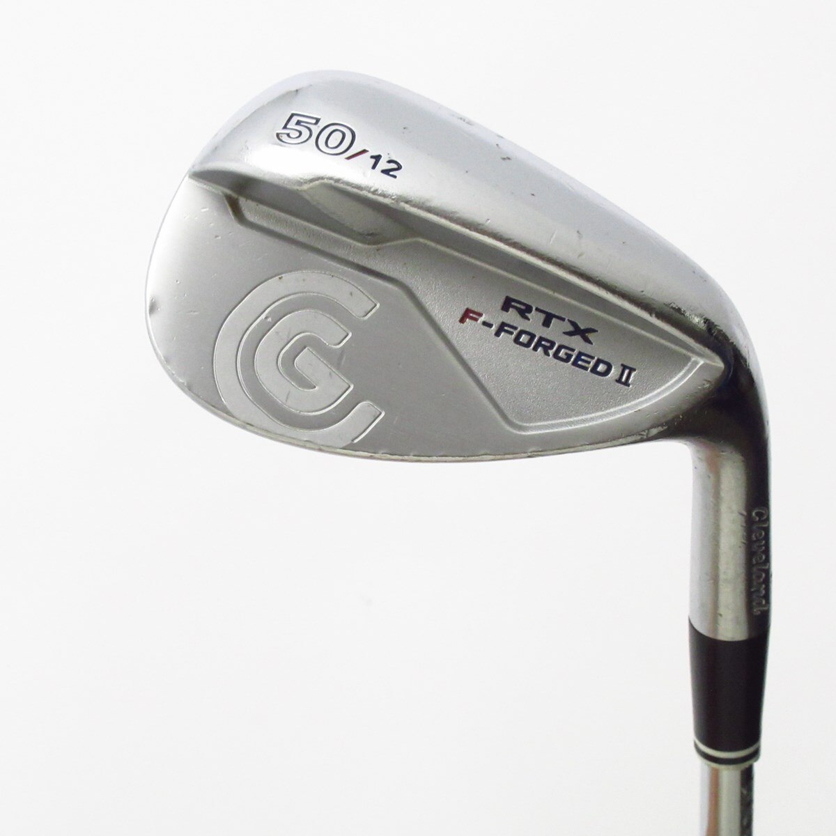 Cleveland RTX F-FORGED II ウェッジ レディース 中古】RTX F-FORGED II ウェッジ スチールシャフト 50-12 判別不能 DE