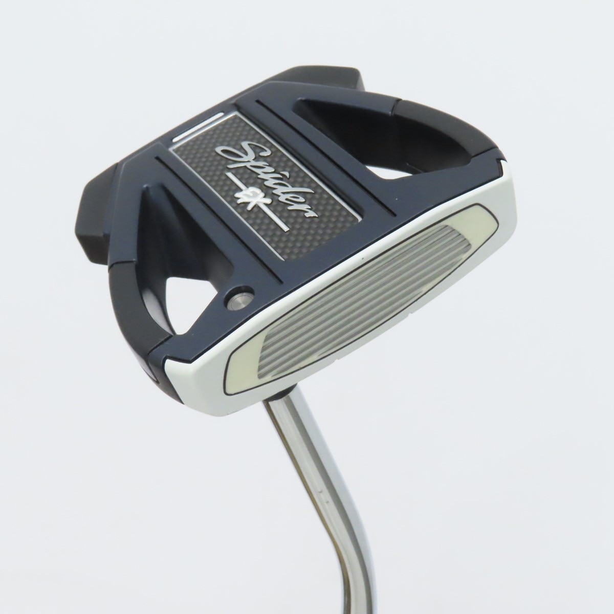 中古】スパイダー EX ネイビー／ホワイト シングルベンド パター