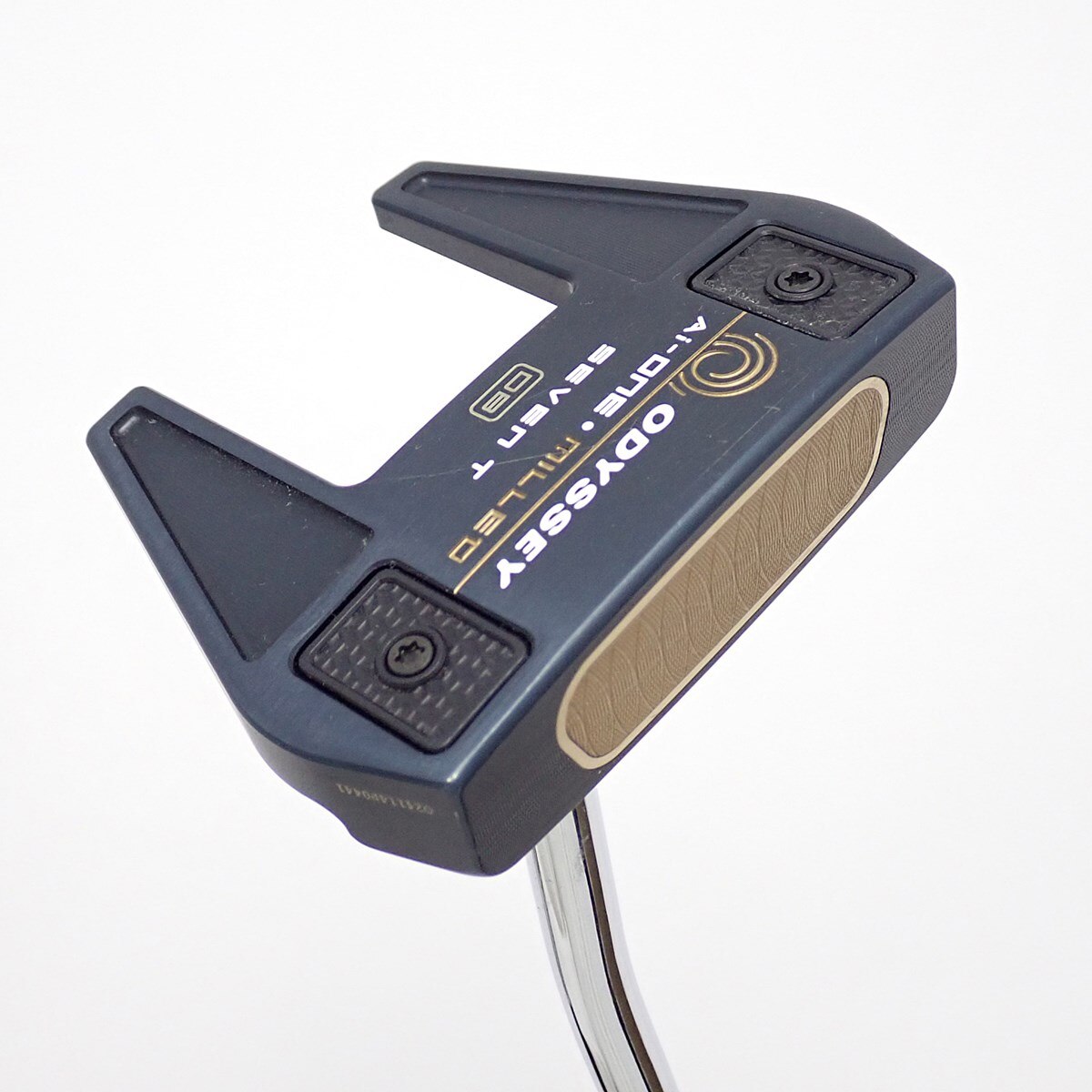 中古】Ai-ONE MILLED SEVEN T DB パター スチールシャフト 計測