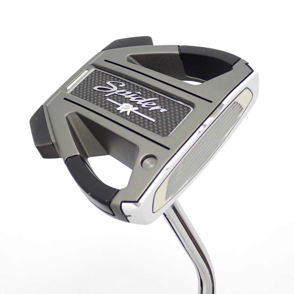 スパイダー EX プラチナム/ホワイト パター 34インチ シングルベンド テーラーメイド スパイダー EX ホワイト／プラチナム シングル