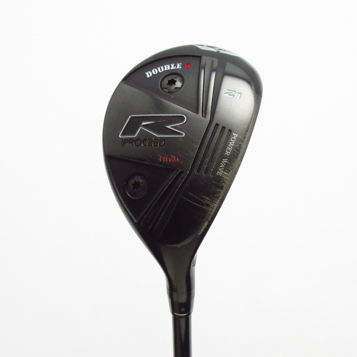 【中古ゴルフクラブ】ジャスティック　その他(ジャスティック)　PROCEED DOUBLE R UT ユーティリティ PROCEED TOUR PURPLE UT75　シャ… 中古】PROCEED DOUBLE R UT (ジャスティック) その他(ジャスティック