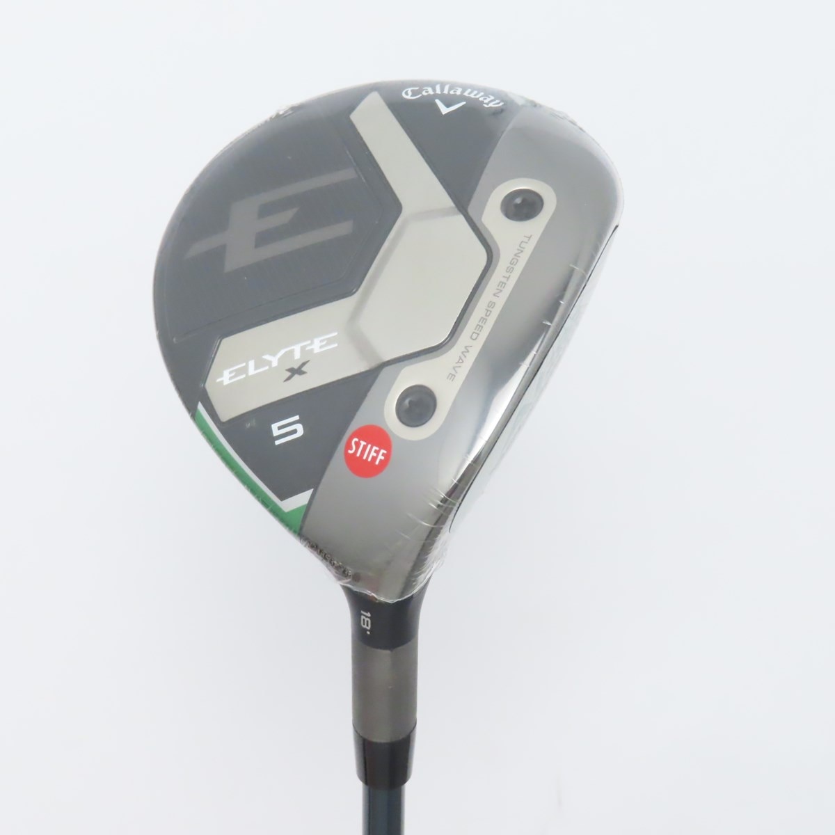 【新古品】キャロウェイ エリートXフェアウェイウッド 5W 18度 ヘッドのみ 中古】エリート X フェアウェイウッド VENTUS GREEN 5 for