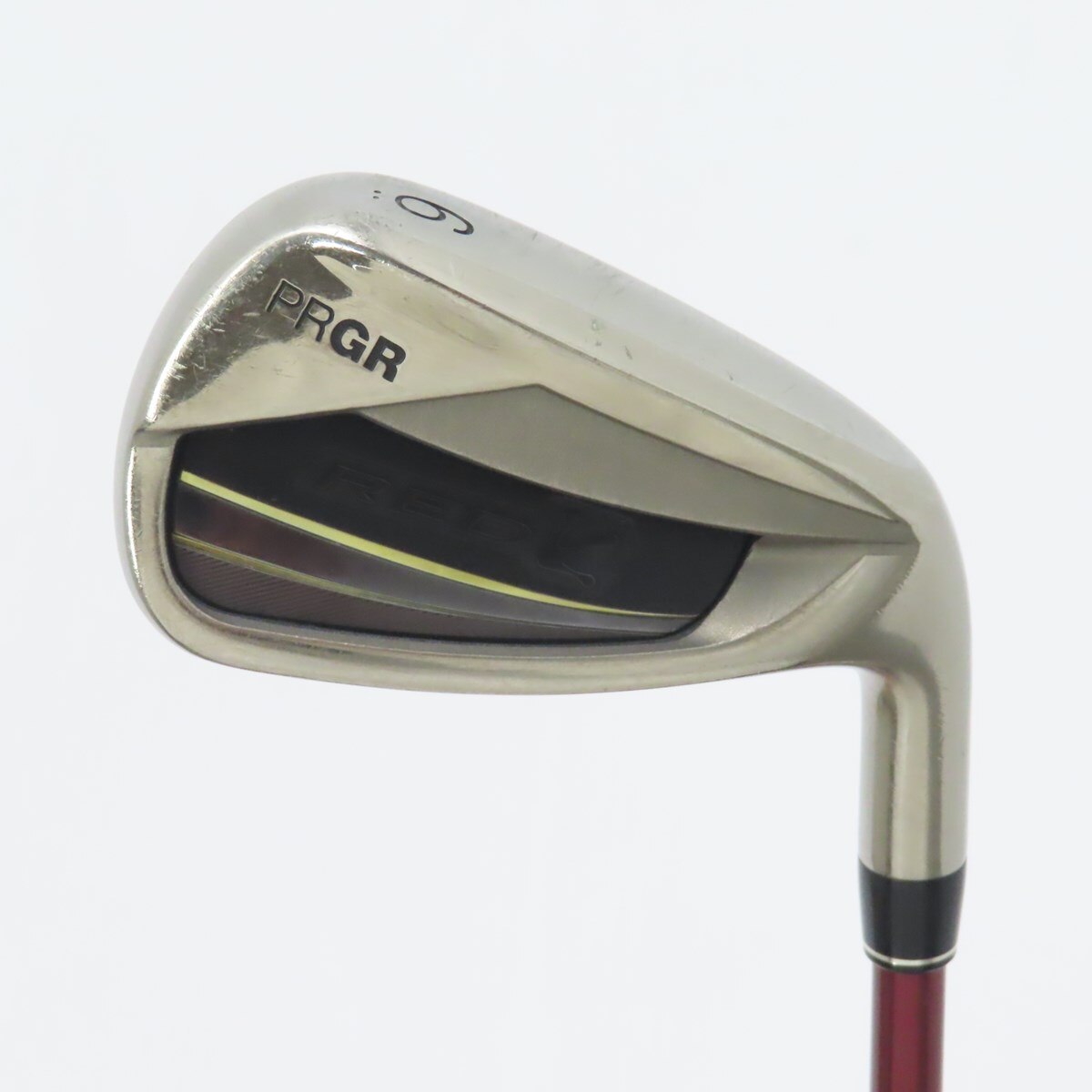 PRGRプロギア RED TITAN FACEアイアンセット6本フレックスR PRGRプロギア RED TITAN FACEアイアンセット6本フレックスR RED