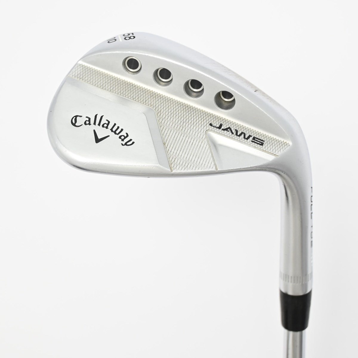 中古】JAWS FULL TOE CHROME ウェッジ Dynamic Gold HT 58-10 S200 D