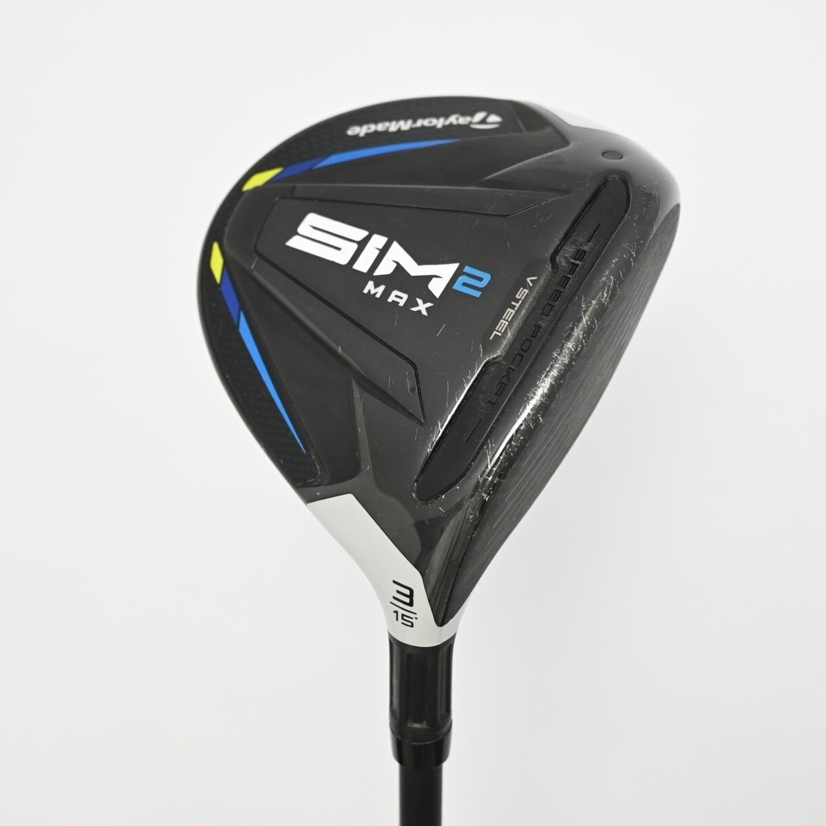 【中古ゴルフクラブ】テーラーメイド　SIM2　SIM2 マックス フェアウェイウッド VANQUISH f5　シャフト：VANQUISH f5 中古】SIM2 マックス フェアウェイウッド VANQUISH f5 15 その他 C