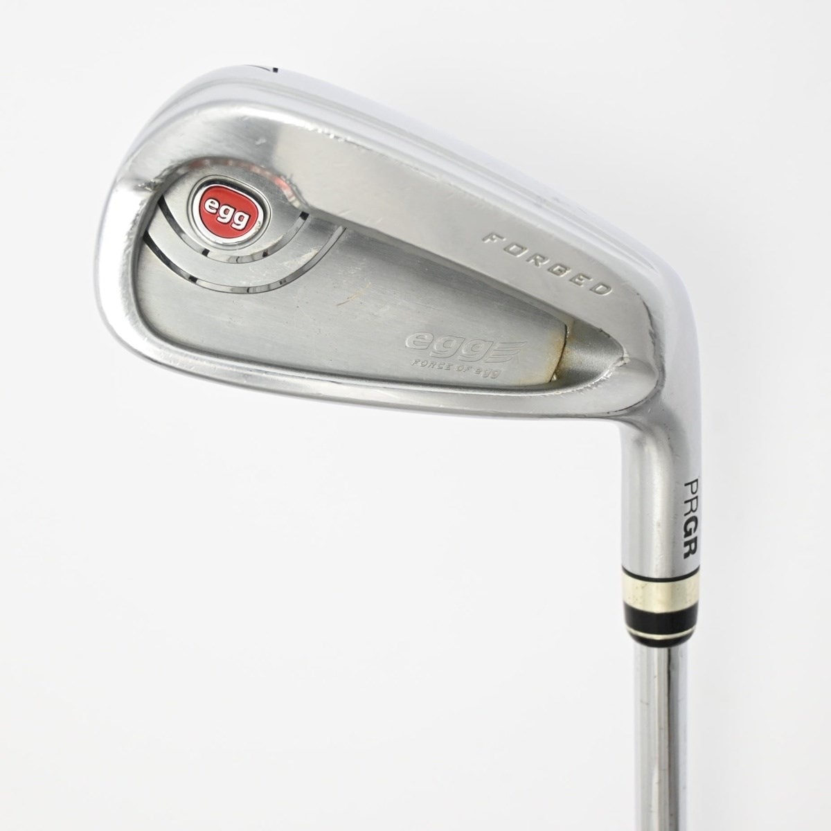 【男性用】PRGR egg PF 2017年モデル アイアンセット ９本 中古】エッグ PF(2017) アイアン SOFT STEEL NS PRO FOR PRGR 26
