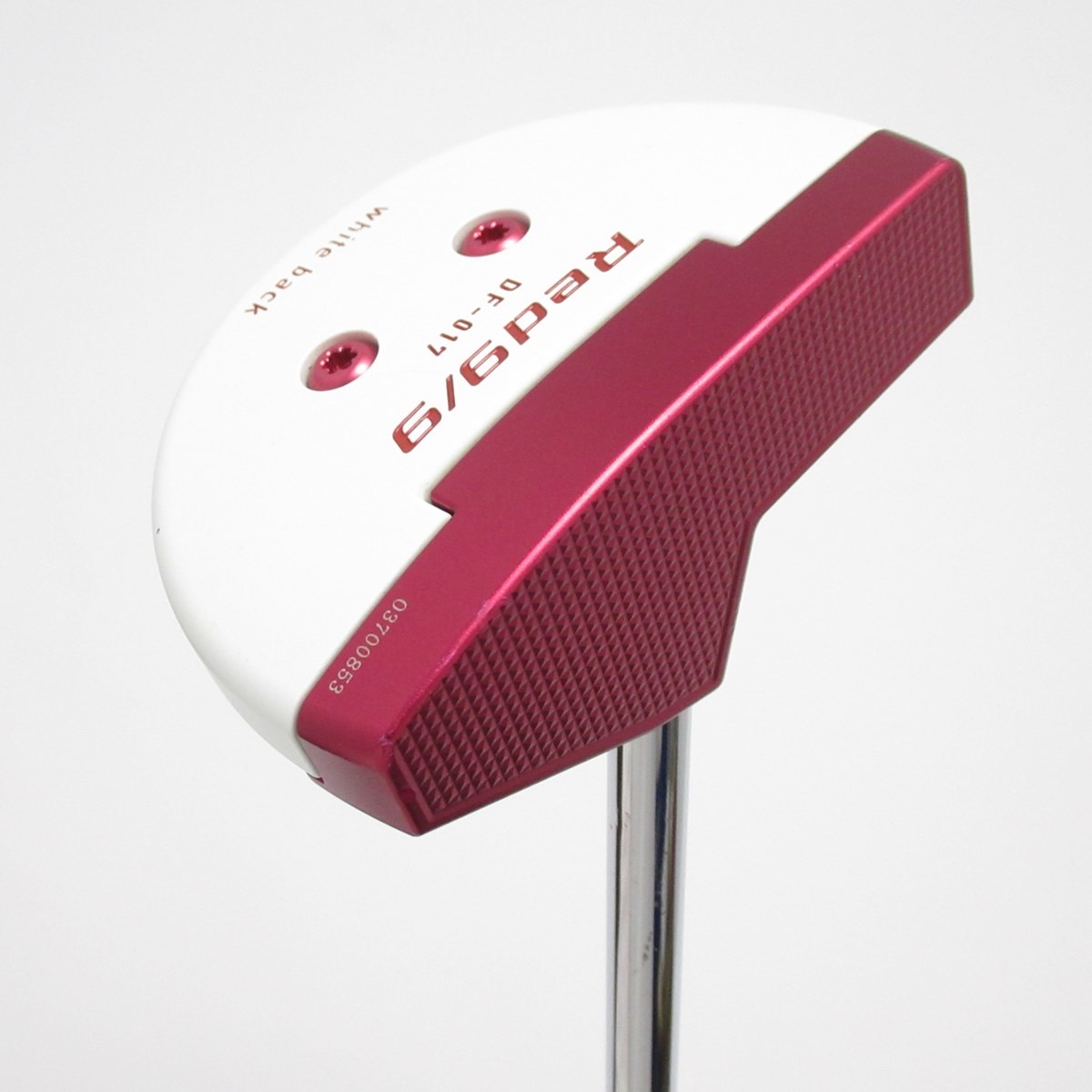 【中古ゴルフクラブ】キャスコ　Red　Red9／9 ホワイトバック DELTA-FACE DF-017 丸マレット パター スチールシャフト　シャフト：スチ… 中古】Red9／9 ホワイトバック DELTA-FACE DF-017 丸マレット パター