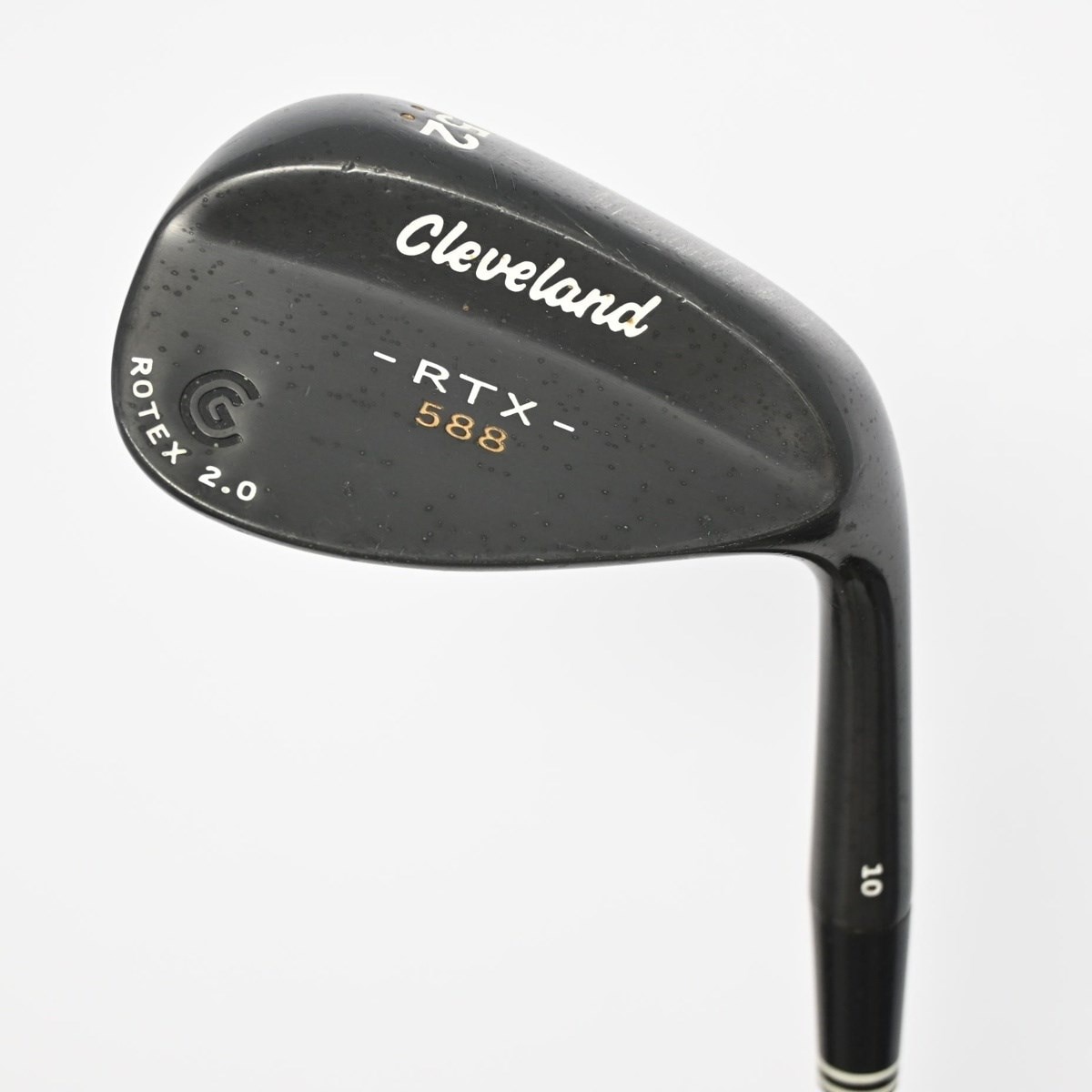 中古】588 RTX 2.0 BLACK SATIN ウェッジ Dynamic Gold 52-10