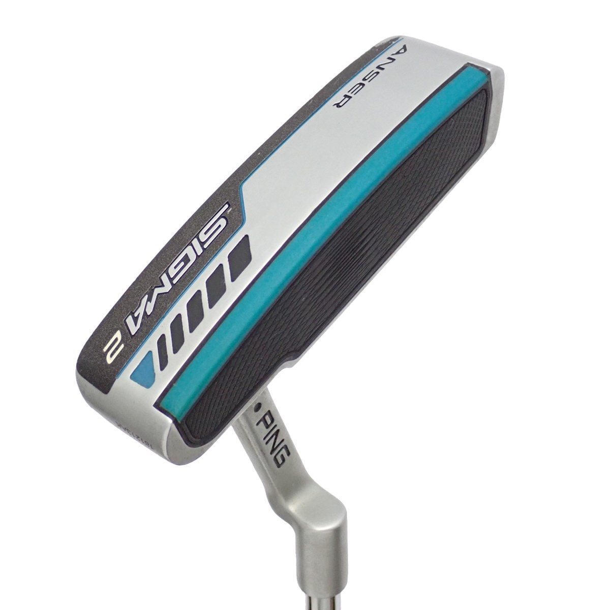 PING ANSER SIGMA2 プラチナム パター 34インチ カバー付き 中古】SIGMA2 ANSER プラチナム仕上げ パター スチールシャフト