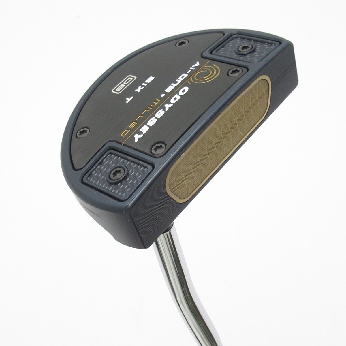 アブディール　バストボーイング　値下げ 中古】Ai-ONE MILLED SIX T DB パター スチールシャフト 計測