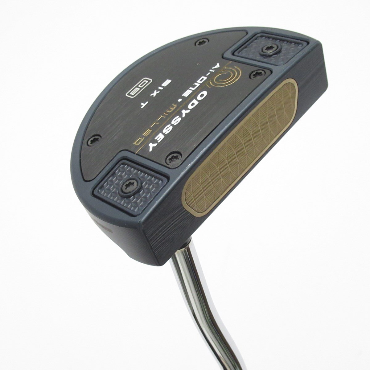 【中古ゴルフクラブ】オデッセイ　AI-ONE MILLED　Ai-ONE MILLED SIX T DB パター スチールシャフト　シャフト：スチールシャフト 中古】Ai-ONE MILLED SIX T DB パター スチールシャフト 計測項目外