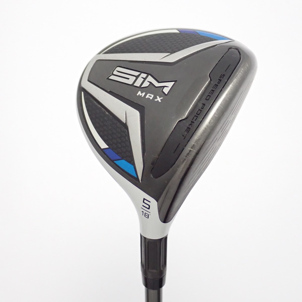 テーラーメイド SIM MAX 5番フェアウェイウッド テンセイブルー5-s 中古】SIM マックス フェアウェイウッド TENSEI BLUE TM50 18 SR