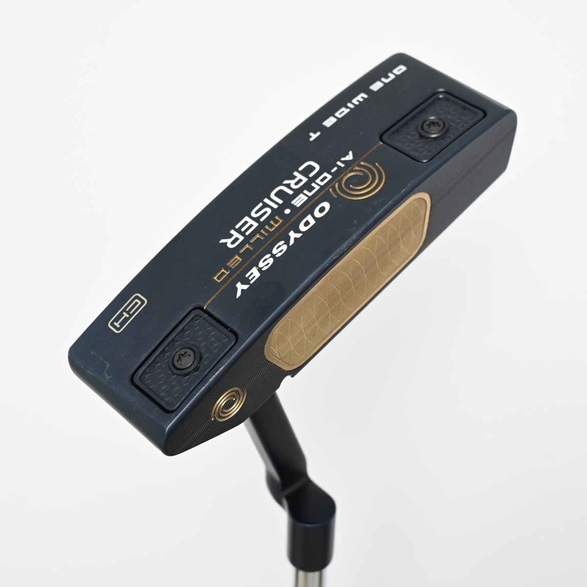 超硬合金　シャフトまで超硬　オ一ダ一品　唯一の飛び　 ダ一ツ　USED 中古】Ai-ONE MILLED CRUISER ONE WIDE T CH パター スチール