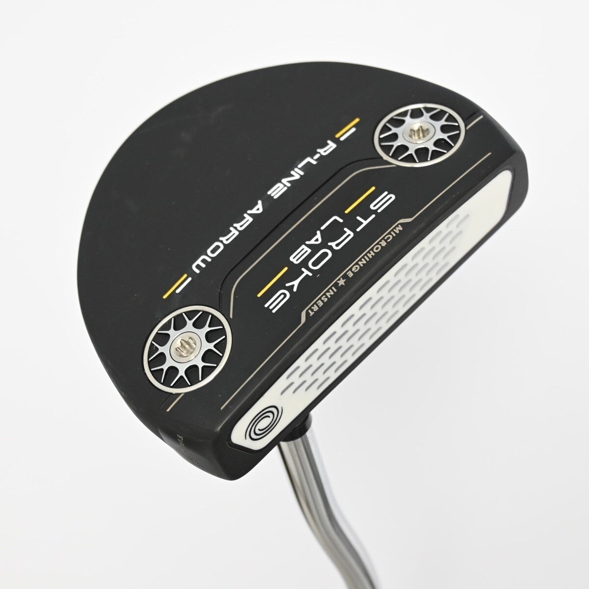 【中古ゴルフクラブ】オデッセイ STROKE LAB(ストローク ラボ) ブラックシリーズ R-LINE ARROW パター 2020 オリジナルスチール パター【14日間返品OK】 中古】ストロークラボ BLACK R-LINE ARROW パター カーボンスチール