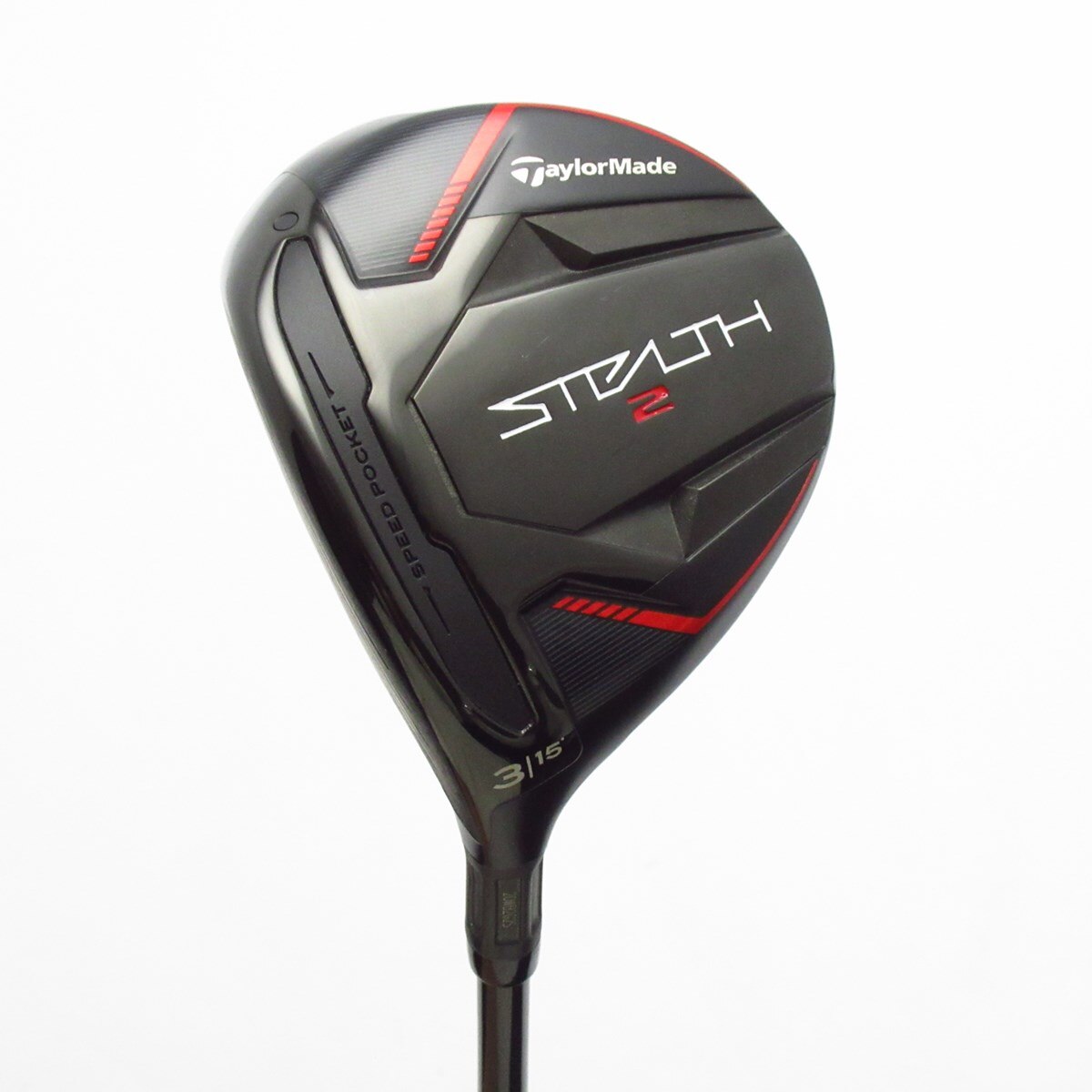 【中古ゴルフクラブ】テーラーメイド　STEALTH　ステルス2 フェアウェイウッド THE ATTAS V2 5　シャフト：THE ATTAS V2 5 中古】ステルス2 フェアウェイウッド THE ATTAS V2 5 15 S B レフティ