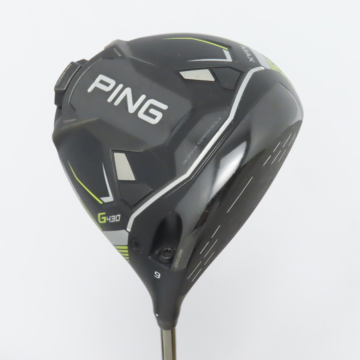 希少 PING G430 MAXドライバー 9度 ピンツアーブラック65 S 中古】G430 MAX ドライバー PING TOUR 2.0 CHROME 65 9 S C