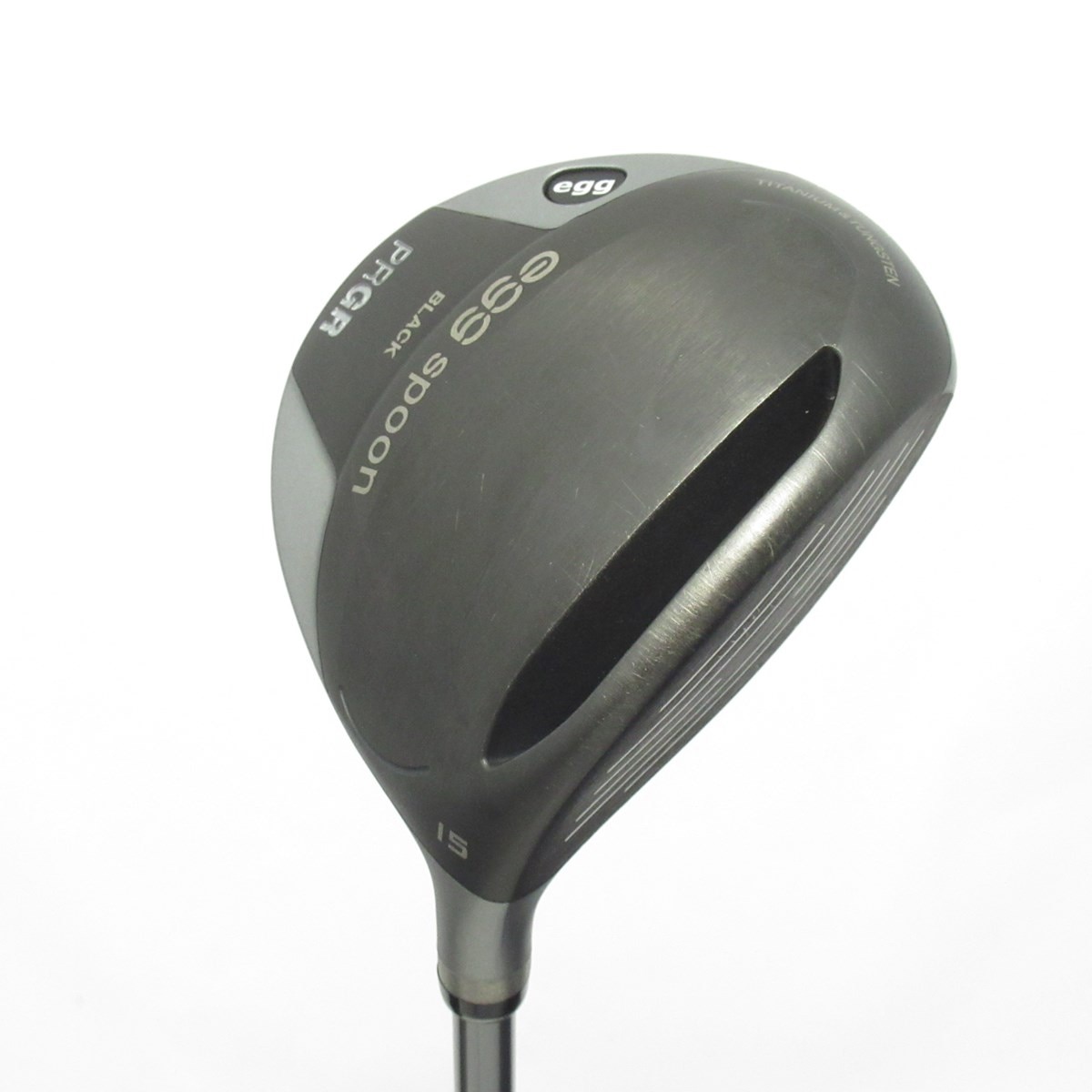 PRGR プロギア　egg spoon BLACK　15° あの驚きが、進化、甦った。egg spoon BLACK | プロギア（PRGR