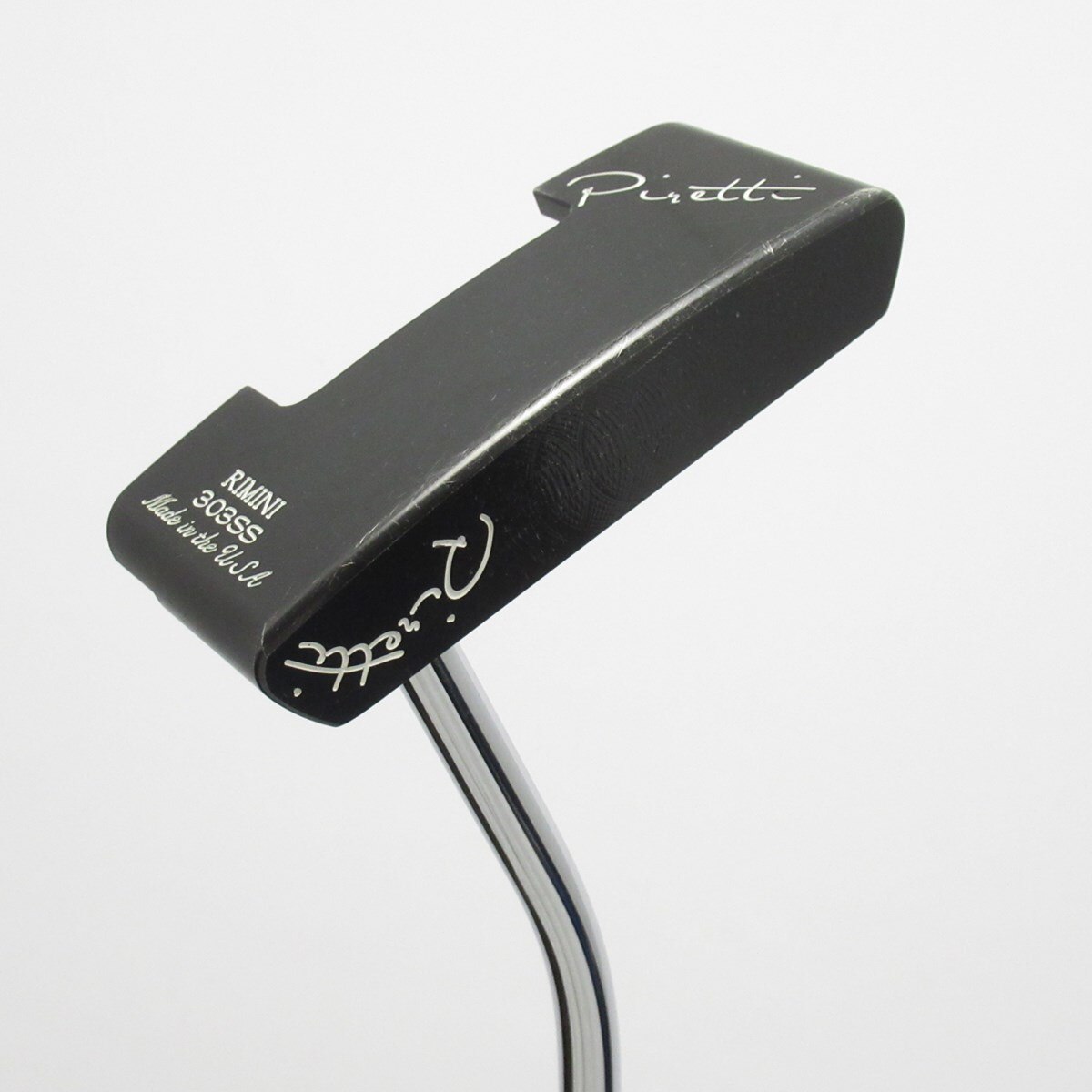 Piretti スチールパター 中古】Rimini MIDNIGHT BLACK パター スチールシャフト 計測項目外