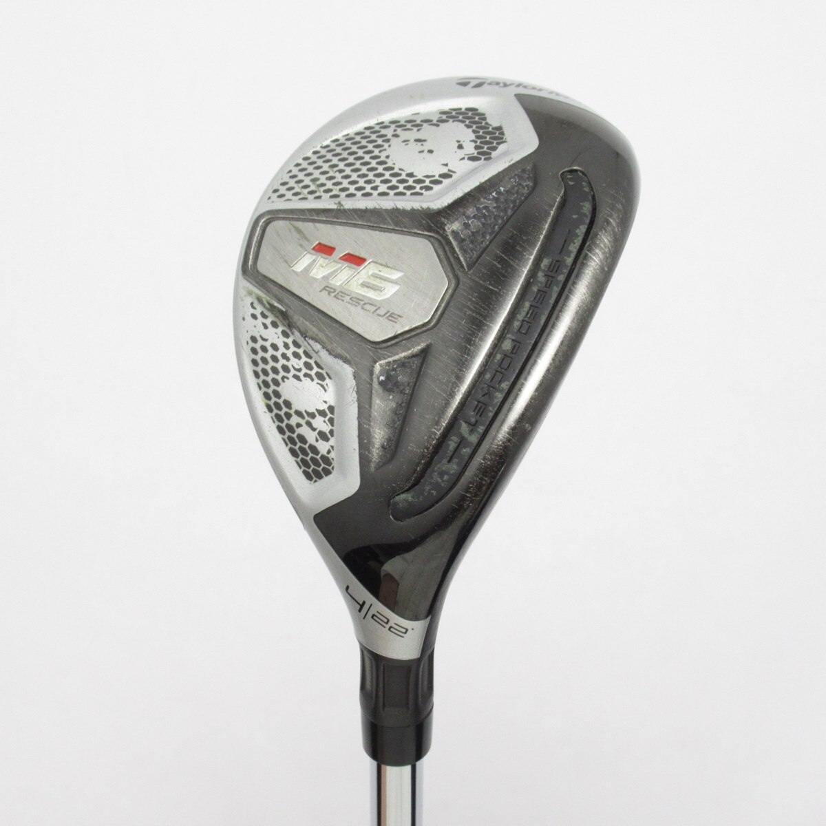 TaylorMade - 新品M6 ユーティリティー/REAX85 スチール 直営店購入 中古】M6 RESCUE ユーティリティ REAX 85 JP 22 S D