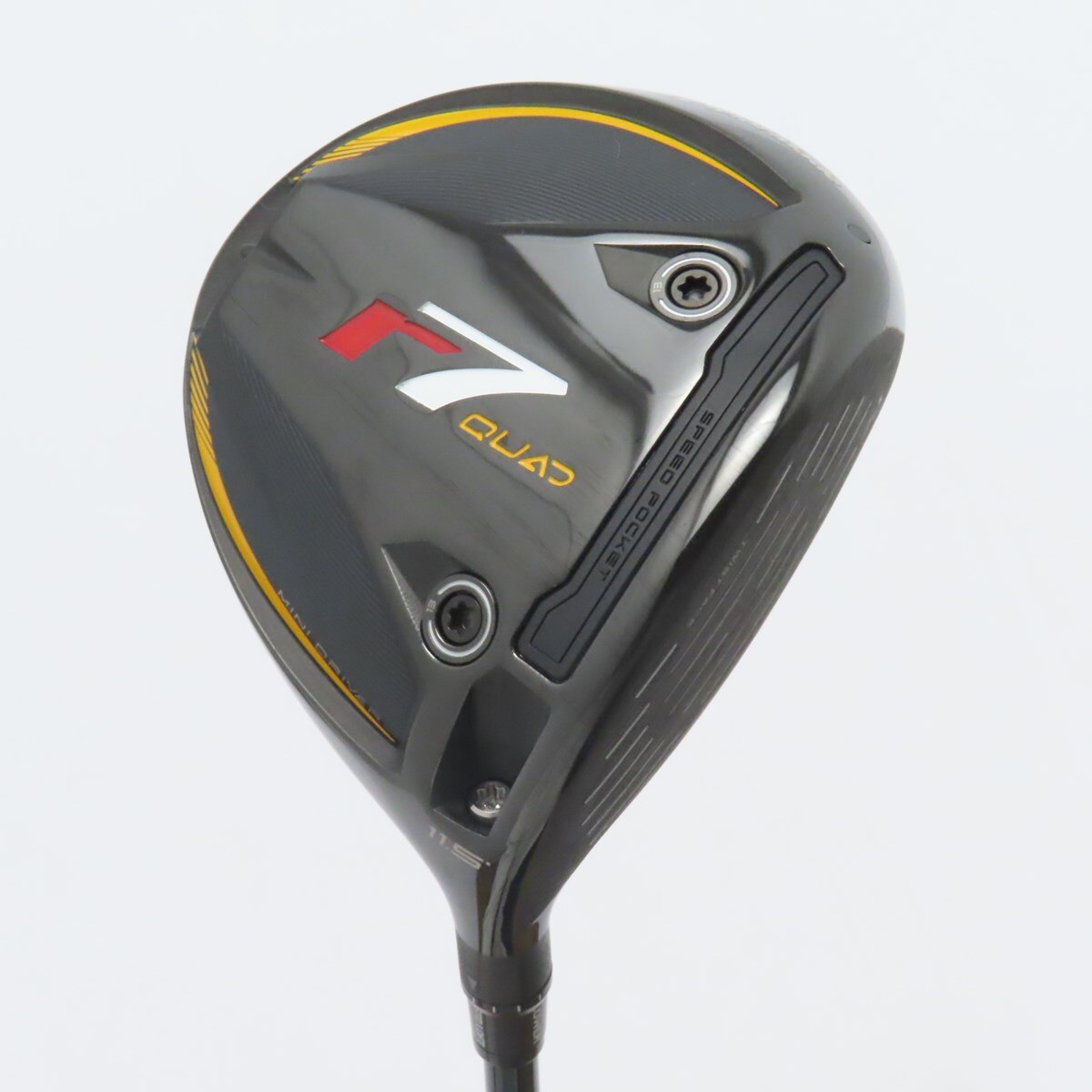 美品 r7 Quad 11.5° Diamana Silver TM55 S Taylormade R7 QUAD Mini Driver 11.5deg RH Diamana SV TM55
