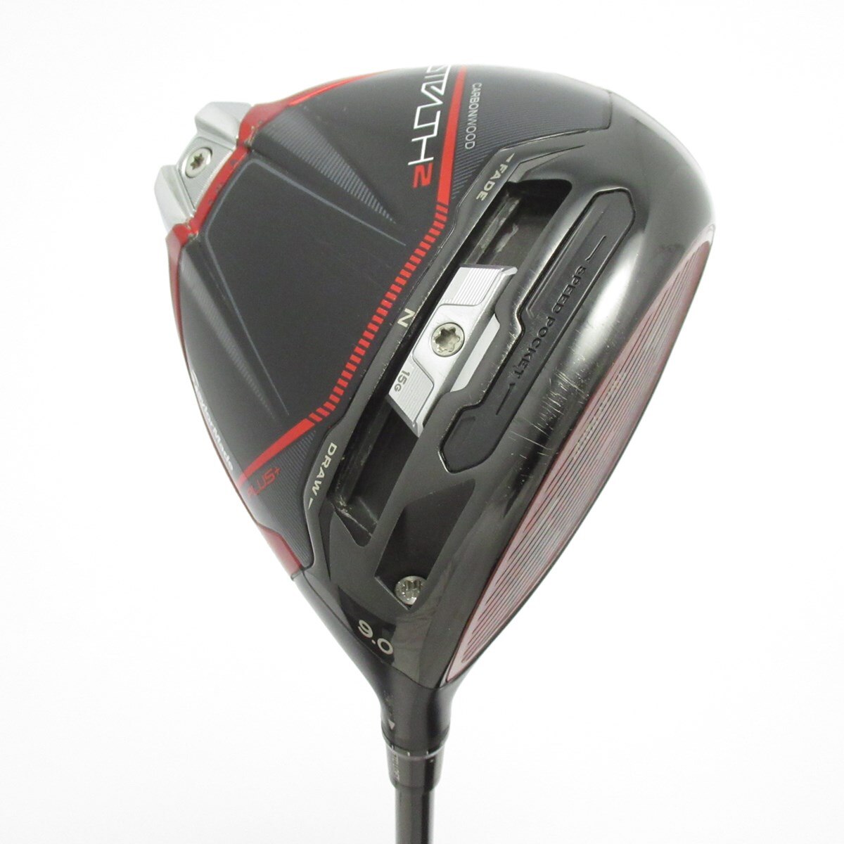 【中古ゴルフクラブ】テーラーメイド　STEALTH　ステルス2 PLUS ドライバー Tour AD CQ-6　シャフト：Tour AD CQ-6 中古】ステルス2 PLUS ドライバー Tour AD CQ-6 9 S C(ドライバー