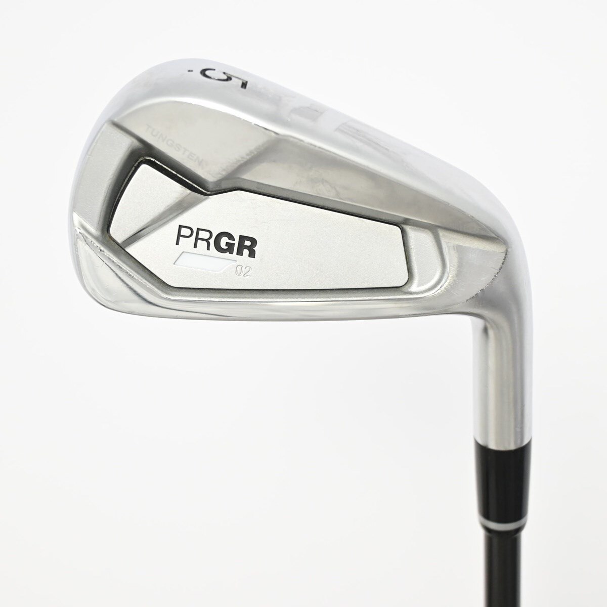 ほぼ新品PRGR 02 6～P アイアンセット NS PRO S PRGR IRONs】02 アイアン〔#6-PW 5本セット カーボン〕〔2023年