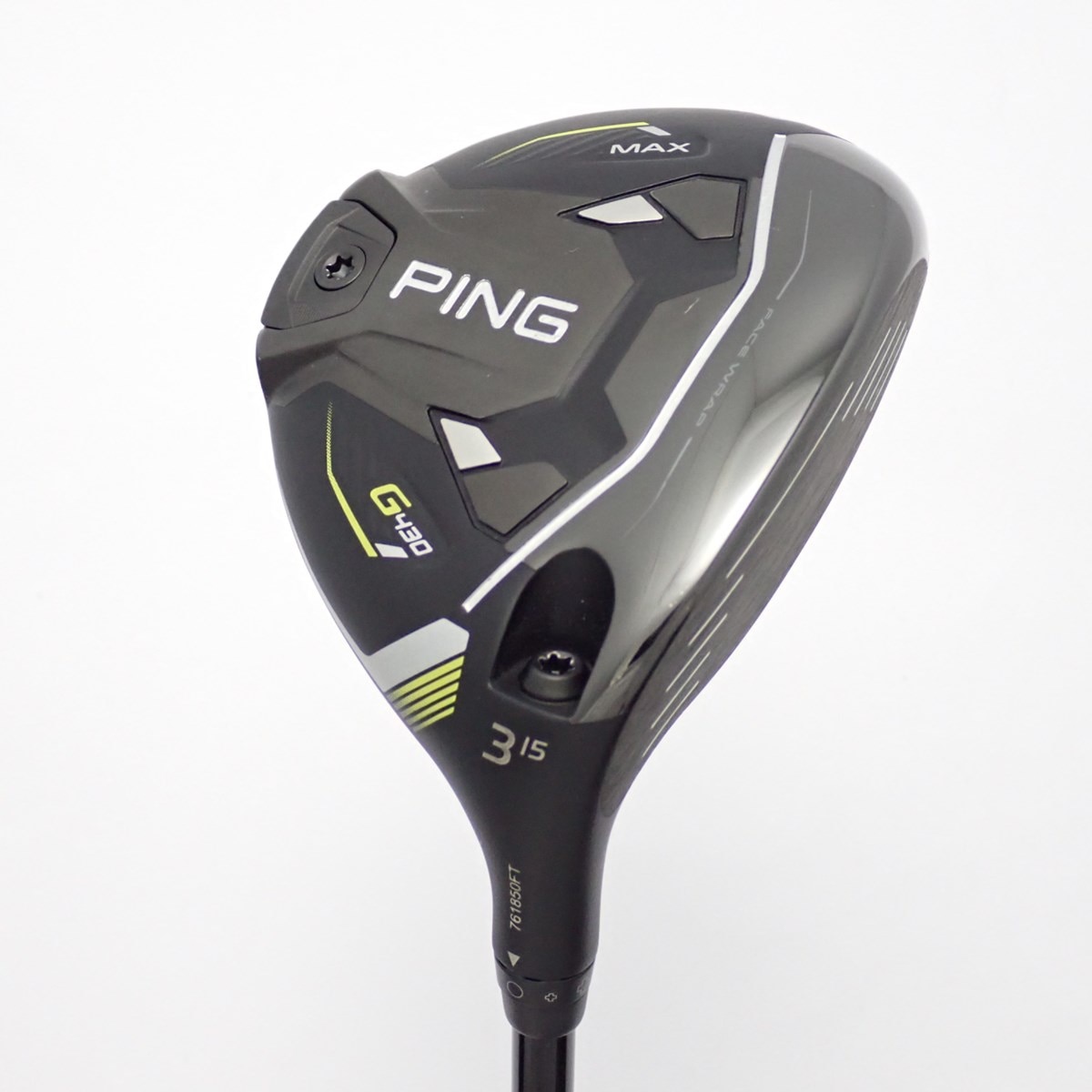 PINGピンG430MAXフェアウェイウッド7番　ALTA JCBBLACK　S G430 MAX｜ピン｜フェアウェイウッド｜ALTA J CB BLACK｜中古